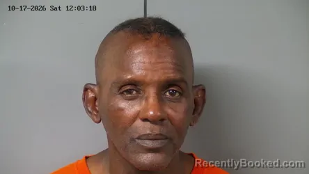 Mugshot of Morris "Pete" Clark booked in Fayette County, Ohio on October 17, 2026