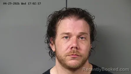 Mugshot of JACOB WAYNE CUNNINGHAM booked in Fayette County, Ohio on April 29, 2026