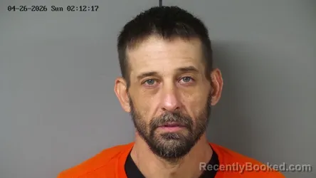 Mugshot of TRAVIS EMILLO MARTIN booked in Fayette County, Ohio on April 26, 2026