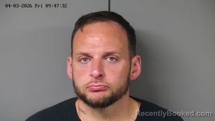 Mugshot of RONALD GARY COMPTON booked in Fayette County, Ohio on April 3, 2026