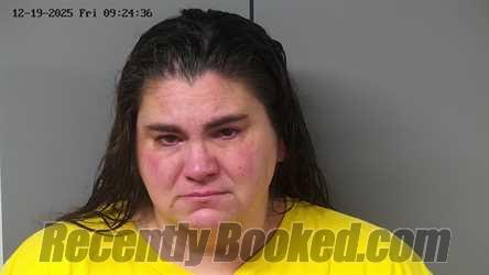 Booking photo from Fayette County, Ohio