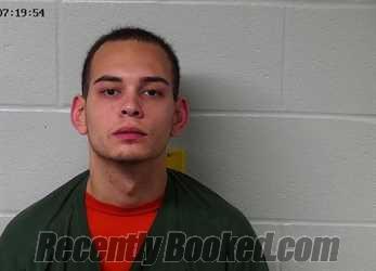 Mugshot of JACOB DONYA GUISINGER booked in Fayette County, Ohio on July 14, 2026