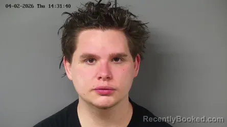 Mugshot of CHRISTOPHER DAVID COATES booked in Fayette County, Ohio on April 2, 2026