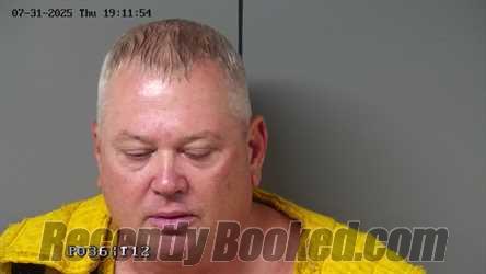 Mugshot of JEFFREY JOHN HOLBERT booked in Fayette County, Ohio on August 1, 2026