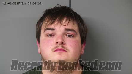 Booking photo from Fayette County, Ohio