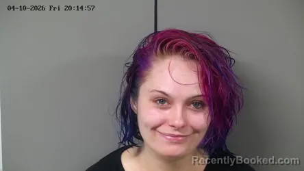 Mugshot of LACI JASMINE HEIN booked in Fayette County, Ohio on April 10, 2026