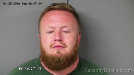 Booking photo from Fayette County, Ohio