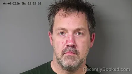 Mugshot of LONNIE S STEPP booked in Fayette County, Ohio on April 2, 2026