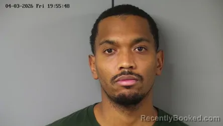 Mugshot of AARON JEFFERSON CARR booked in Fayette County, Ohio on April 3, 2026