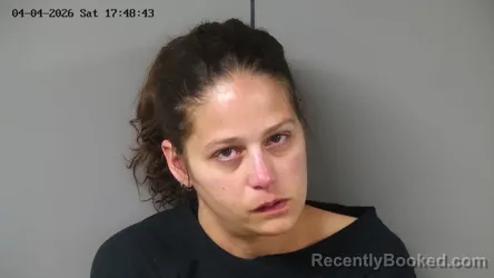 Mugshot of CASSANDRA L CONLEY booked in Fayette County, Ohio on April 4, 2026