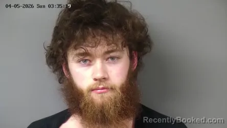 Mugshot of JAMEY GLEN WAMSLEY booked in Fayette County, Ohio on April 5, 2026