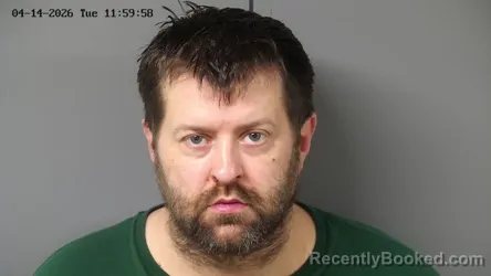 Mugshot of JOSHUA ADAM MCFADDEN booked in Fayette County, Ohio on April 14, 2026