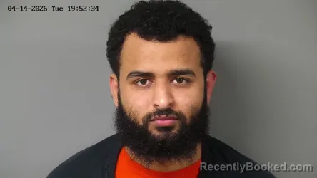 Mugshot of NOURADDIN KASSIM NASSER booked in Fayette County, Ohio on April 14, 2026