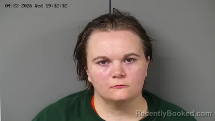 Mugshot of EMILY SARA BENNETT booked in Fayette County, Ohio on April 22, 2026