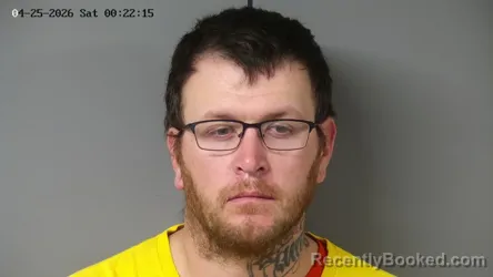 Mugshot of TEOFILO ARMANDO LUGO booked in Fayette County, Ohio on April 24, 2026