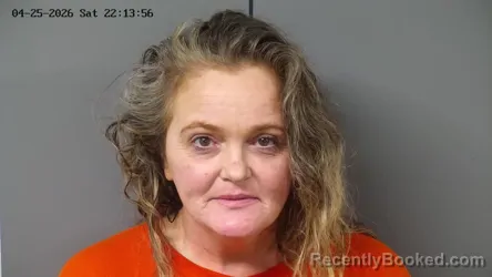 Mugshot of AERICA MICHELLE CONLEY booked in Fayette County, Ohio on April 25, 2026