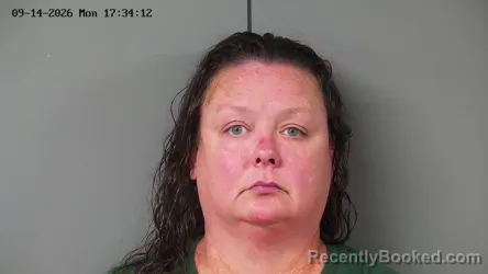 Mugshot of Stacy Michelle Miller booked in Fayette County, Ohio on September 14, 2026