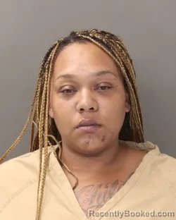 Mugshot of SHAKARA SIMONE BARRON booked in Franklin County, Ohio on March 27, 2026