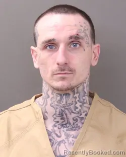 Mugshot of DUSTIN RAY BLOOMFIELD booked in Franklin County, Ohio on March 18, 2026