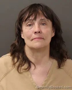 Mugshot of PAMELA J WOODS booked in Franklin County, Ohio on April 25, 2026