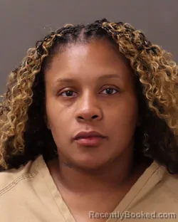 Mugshot of Unique Renea Calloway booked in Franklin County, Ohio on September 4, 2026