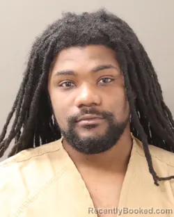 Mugshot of TEJON MYKALE HOLLOWAY booked in Franklin County, Ohio on March 21, 2026