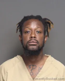 Mugshot of TYRELL DEWAYNE KING booked in Franklin County, Ohio on July 10, 2026