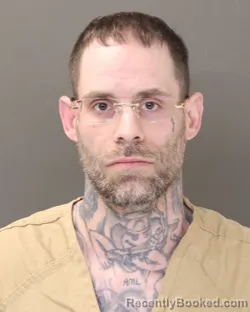 Mugshot of NICHOLAS E LESLIE booked in Franklin County, Ohio on March 27, 2026