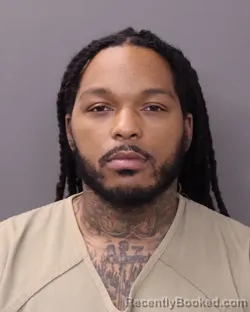 Mugshot of Stefon Tavon Martin booked in Franklin County, Ohio on September 8, 2026