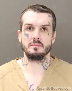 Mugshot of NICOLAS W REEDY booked in Franklin County, Ohio on May 8, 2026