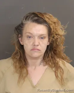 Mugshot of RACHEL LYNN WOLFE booked in Franklin County, Ohio on March 30, 2026