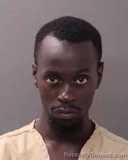 Mugshot of OUMAR H DIOP booked in Franklin County, Ohio on July 6, 2026