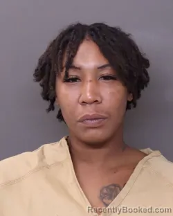 Mugshot of Kaquisha Monae Goodgame-Shaver booked in Franklin County, Ohio on August 28, 2026