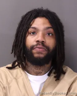 Mugshot of Demetrius Lyle Bowers booked in Franklin County, Ohio on August 24, 2026