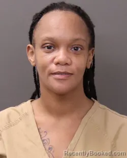Mugshot of RAQUEL L SHEPHERD booked in Franklin County, Ohio on July 8, 2026