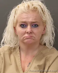 Mugshot of MISTY MARIE MAIER booked in Franklin County, Ohio on May 9, 2026