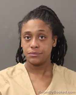 Mugshot of CYDNEE A HUNTER booked in Franklin County, Ohio on March 24, 2026