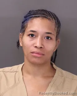 Mugshot of DOMINIQUE MARIE LONGS booked in Franklin County, Ohio on June 29, 2026