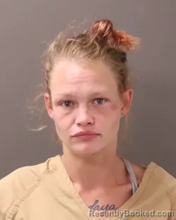 Mugshot of Mariah Kay Hummel booked in Franklin County, Ohio on August 20, 2026