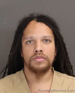 Mugshot of DAVION TERRELL BROWN booked in Franklin County, Ohio on March 29, 2026