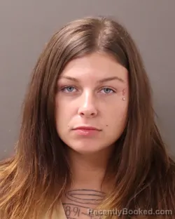 Mugshot of Chloe Alise Conrad booked in Franklin County, Ohio on September 2, 2026