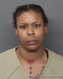Mugshot of QUANISHA JACKSON booked in Franklin County, Ohio on June 17, 2026