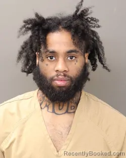 Mugshot of KEISEAN QUNTEUZ THOMAS MUNDELL booked in Franklin County, Ohio on May 15, 2026