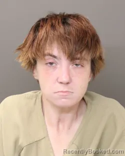 Mugshot of ASHLY MARIE HARTER booked in Franklin County, Ohio on May 18, 2026