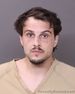 Mugshot of Jacob W Bowshier booked in Franklin County, Ohio on August 30, 2026