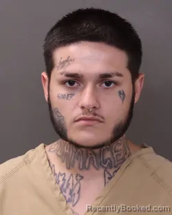 Mugshot of Francisco Silva booked in Franklin County, Ohio on September 9, 2026