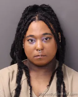 Mugshot of Sanvera J Winbush booked in Franklin County, Ohio on September 7, 2026