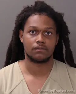 Mugshot of Trezhon Lamar Williams booked in Franklin County, Ohio on August 21, 2026