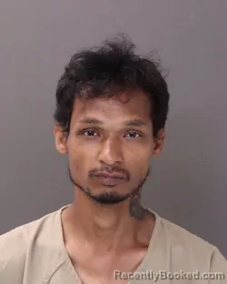 Mugshot of ARJUN BISWAKARMA booked in Franklin County, Ohio on July 7, 2026