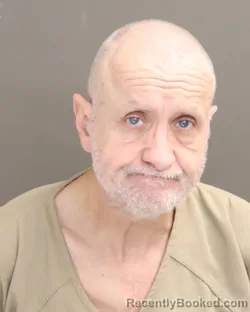 Mugshot of JERRY LEE HALL booked in Franklin County, Ohio on April 2, 2026